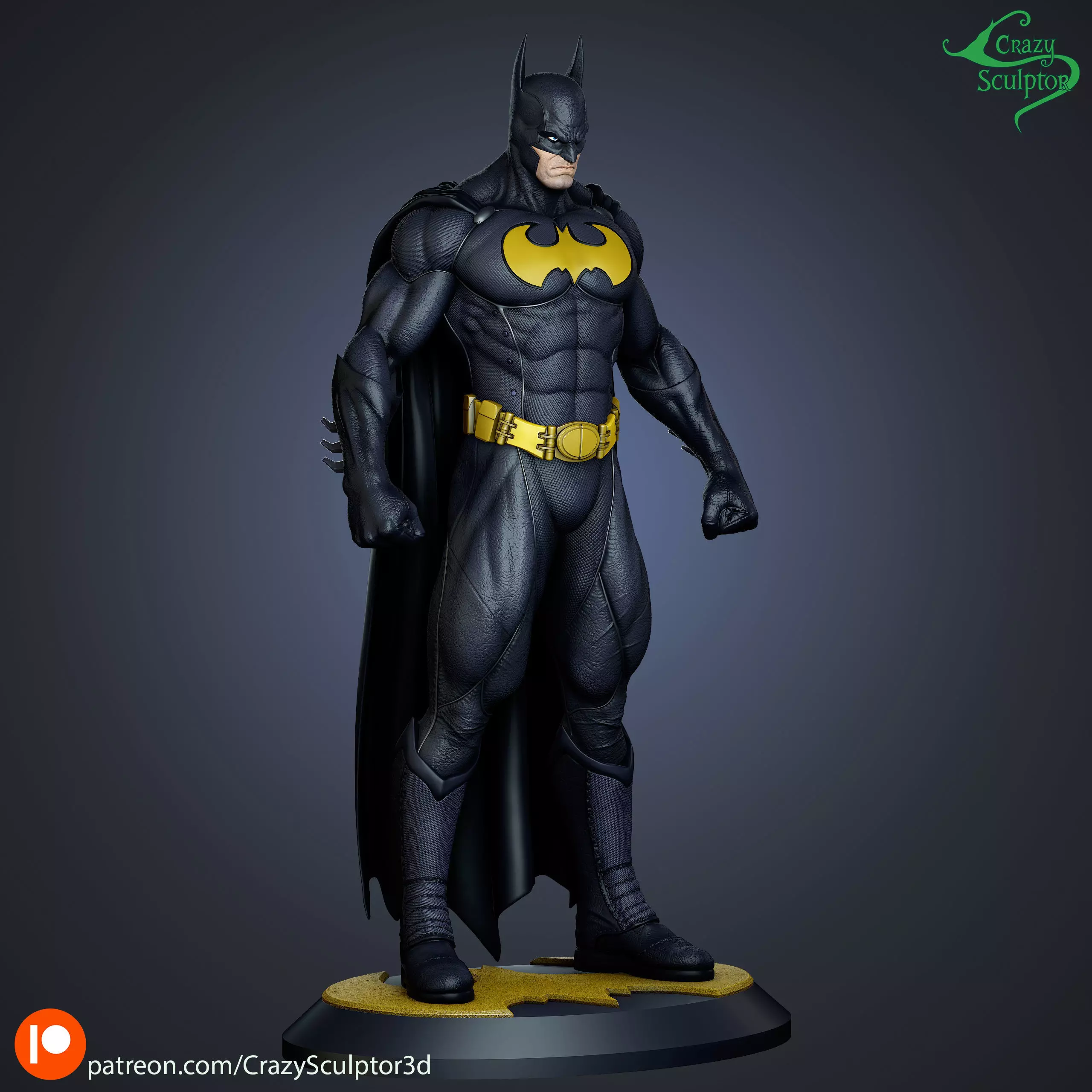 The Batman 3D print model_1