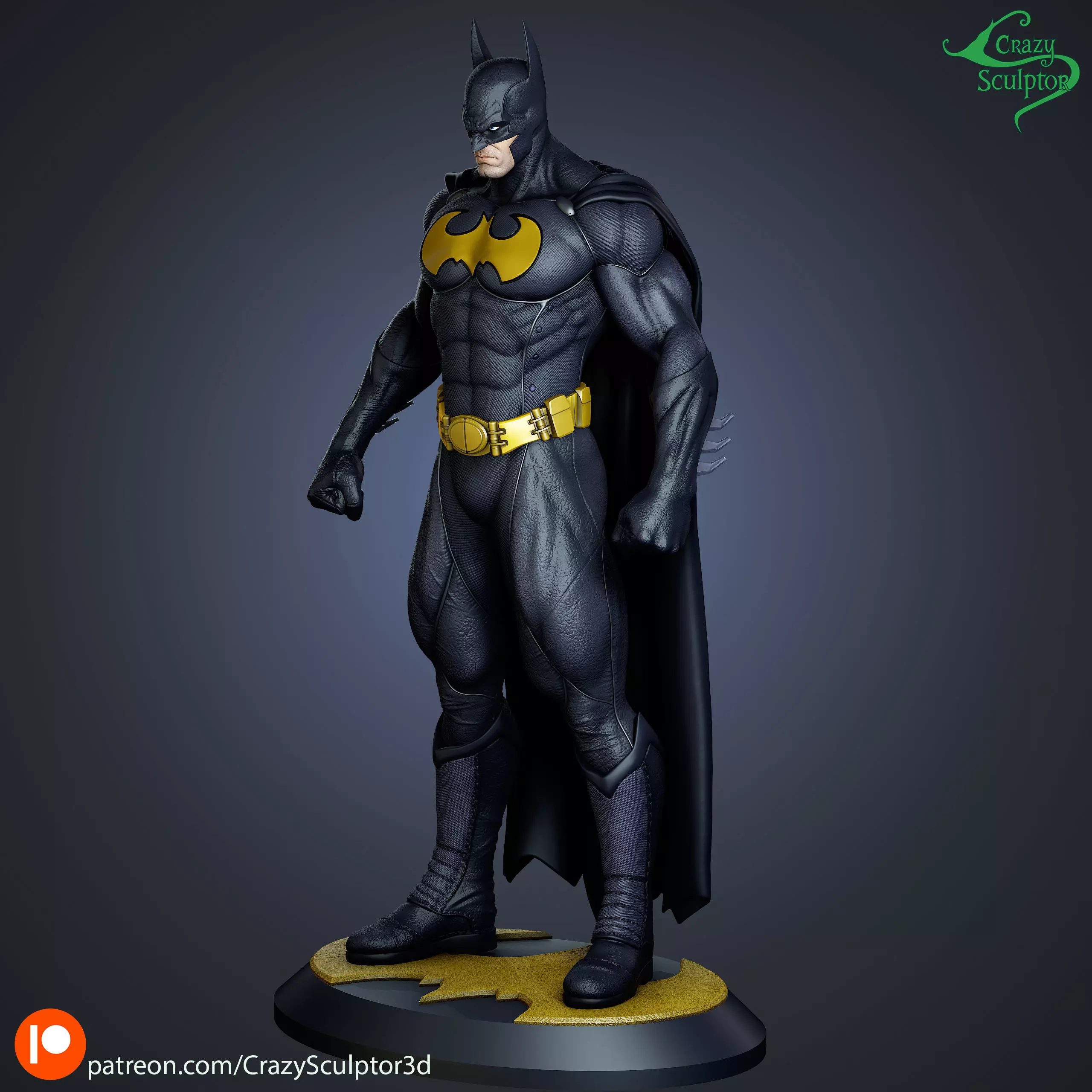 The Batman 3D print model_4