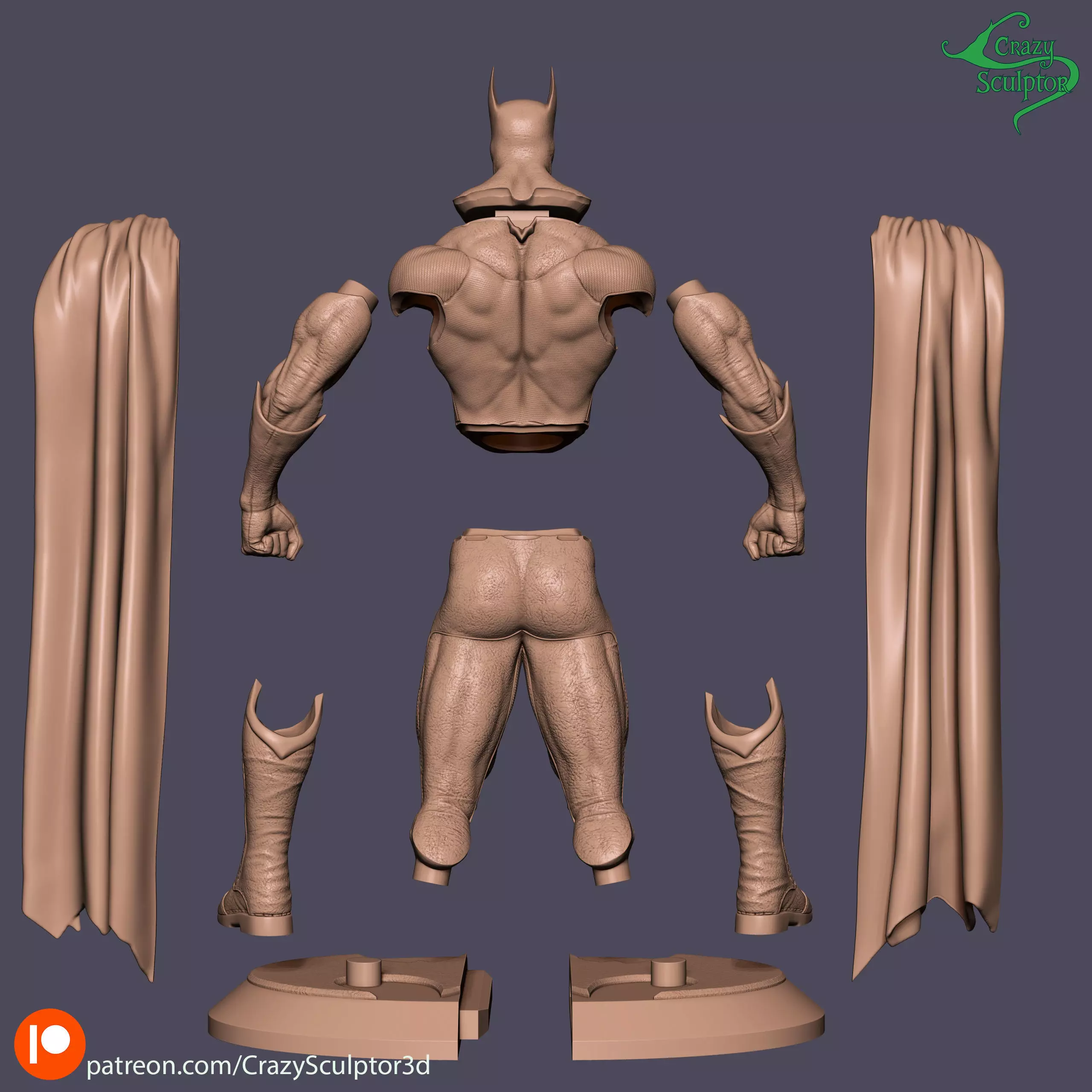 The Batman 3D print model_14