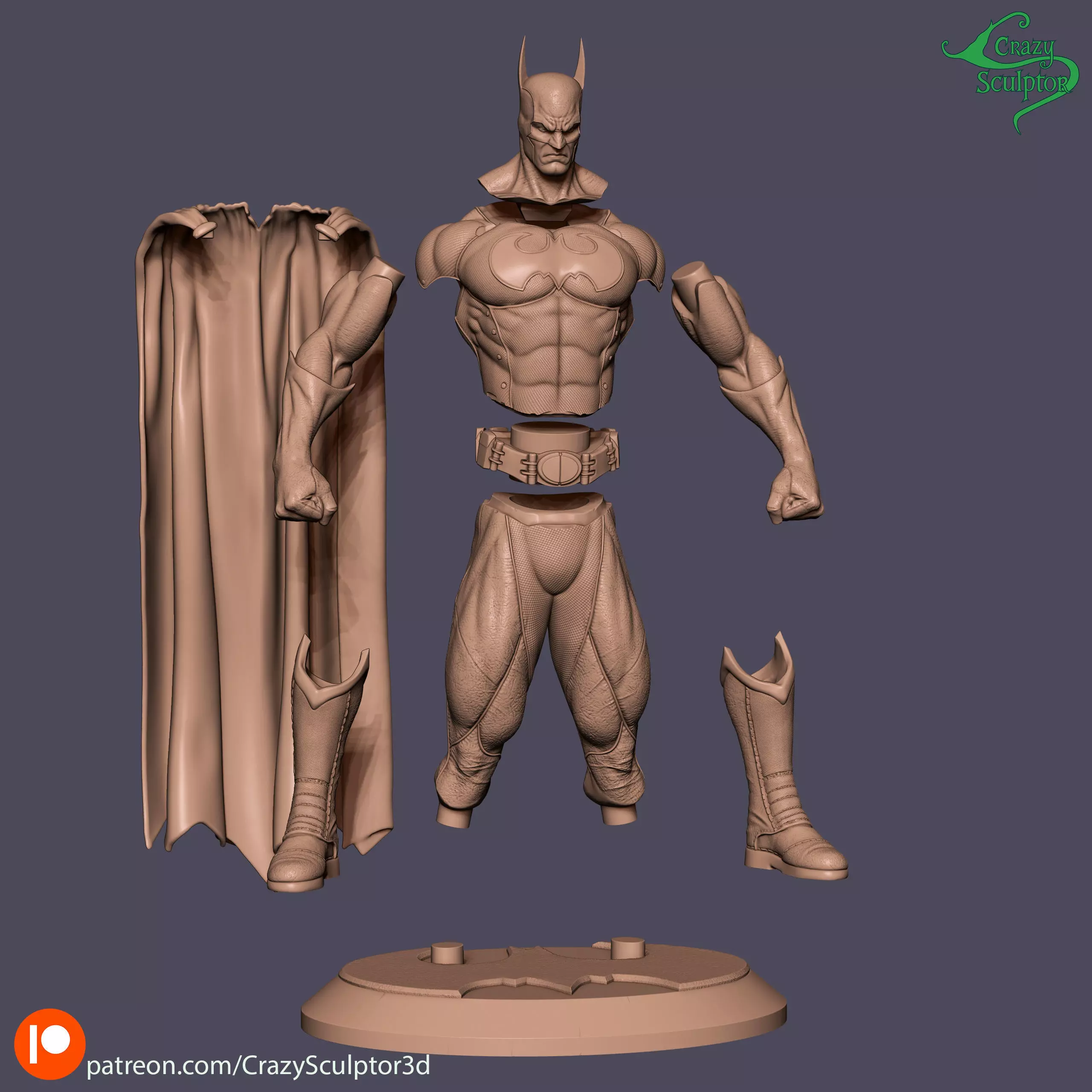The Batman 3D print model_11