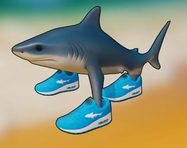 Tralalelo Tralala 3D Animated Low-poly 3D model