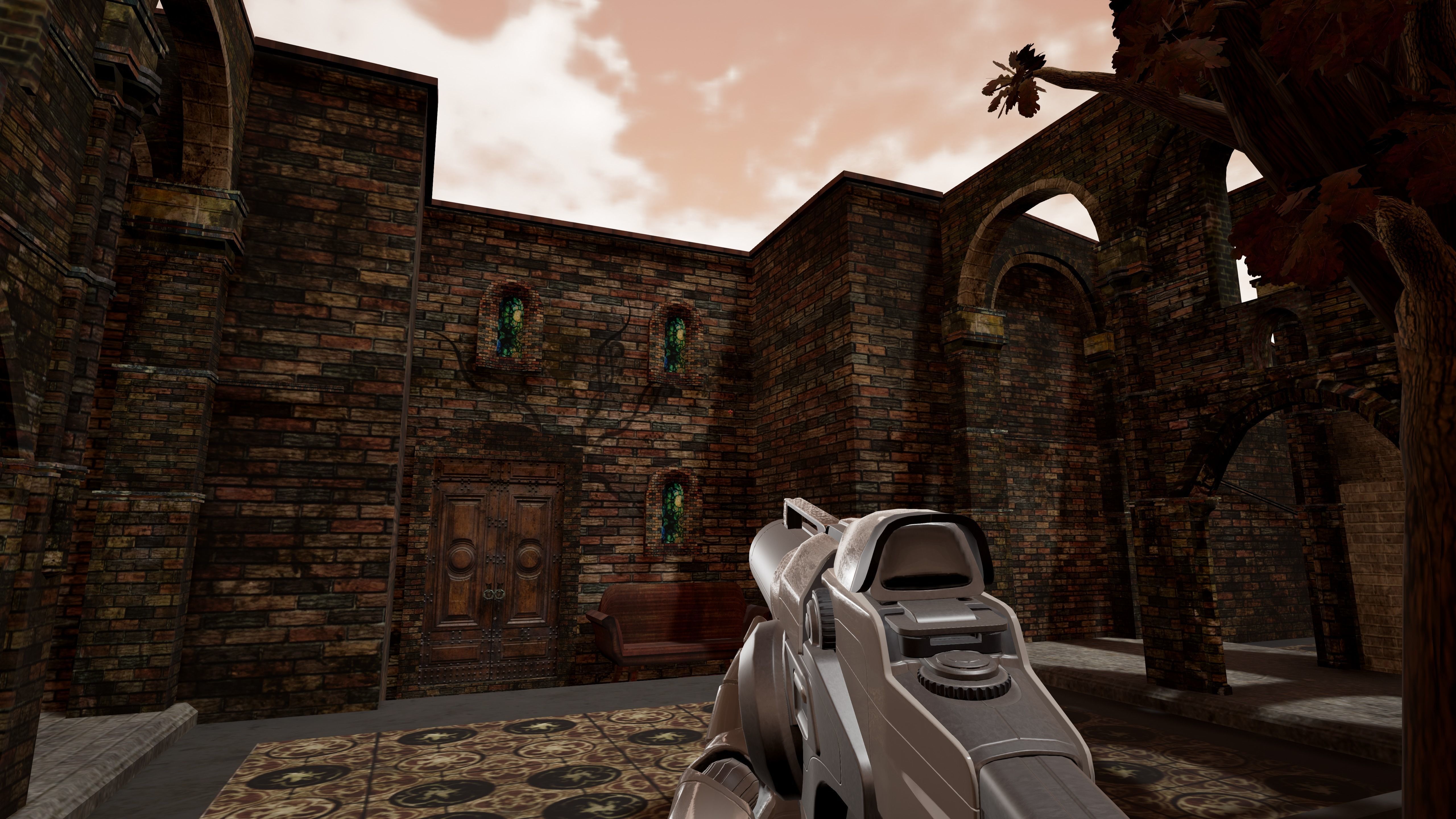 Lost Temple Model for FPS Game 3D model_5