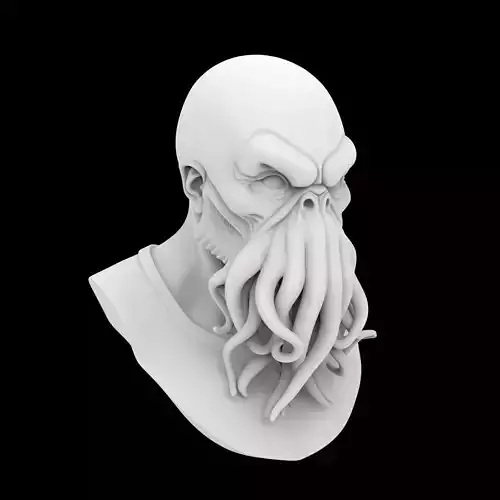 Cthulhu Bust 3D Print Model