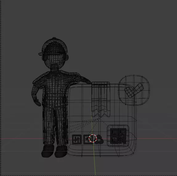 Modern Delivery and Logistics Service  3d icon set 3D model_111