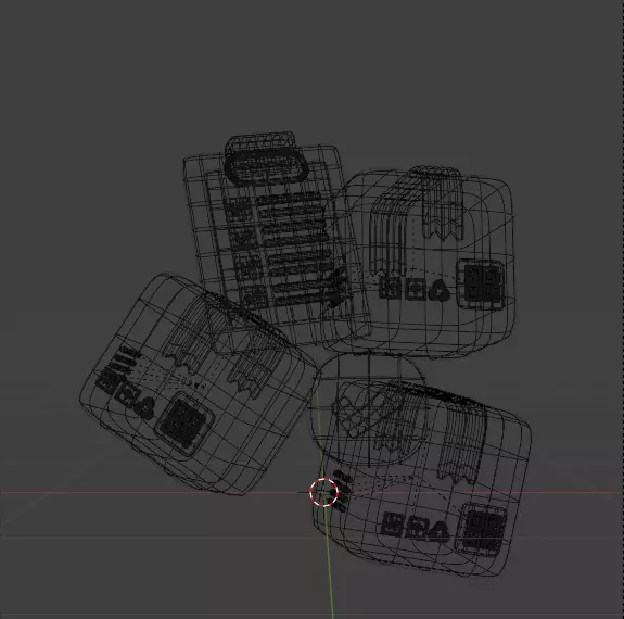 Modern Delivery and Logistics Service  3d icon set 3D model_115