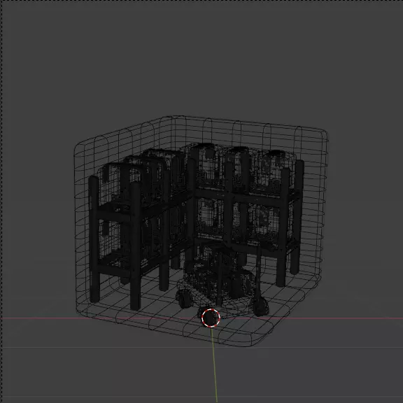 Modern Delivery and Logistics Service  3d icon set 3D model_104