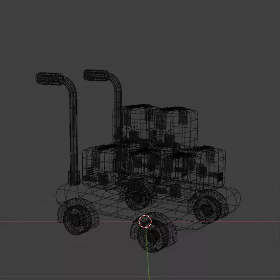 Modern Delivery and Logistics Service  3d icon set 3D model_15