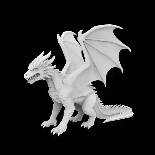 Dragon 3D Print Model