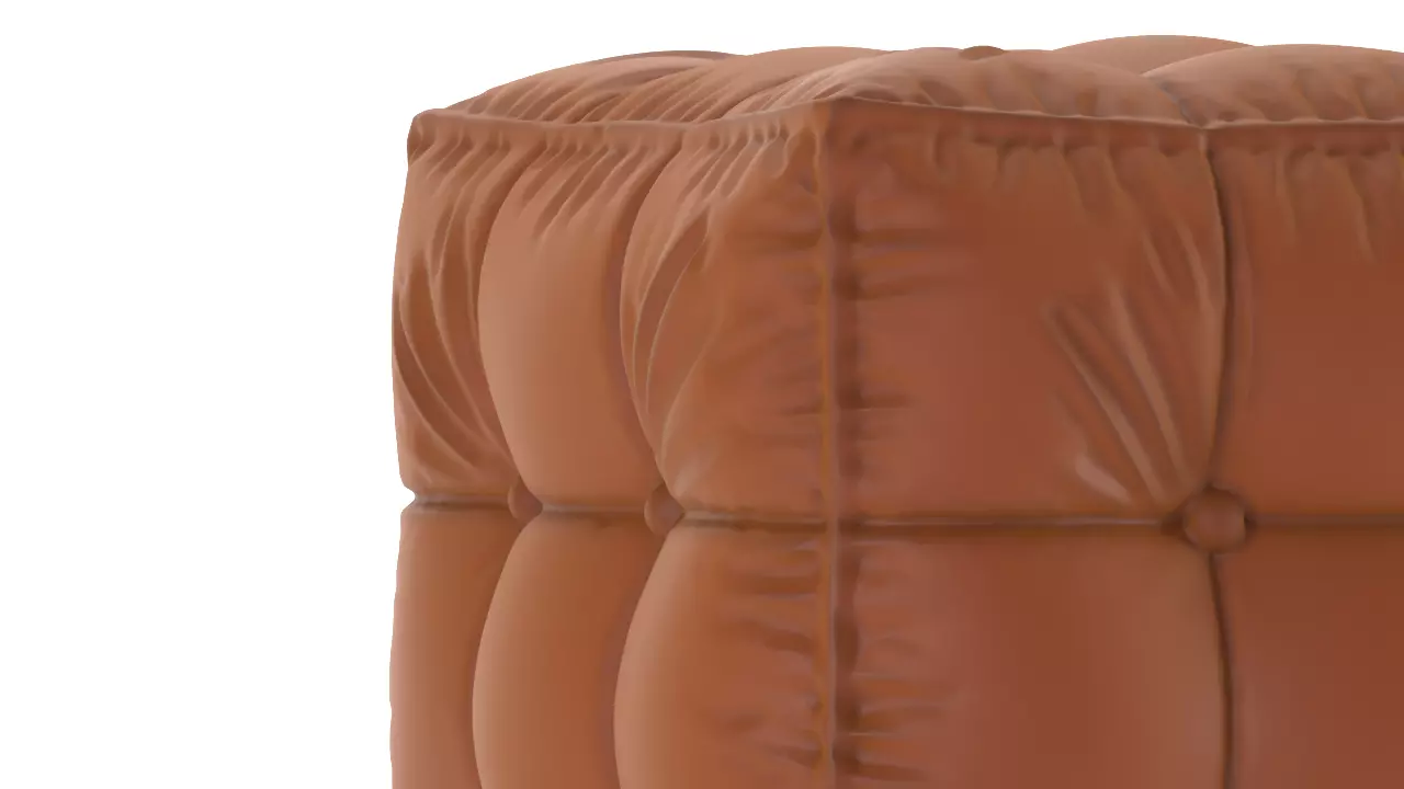 Tufted Cube Pouf 3D Printable Decorative Base 3D print model_3