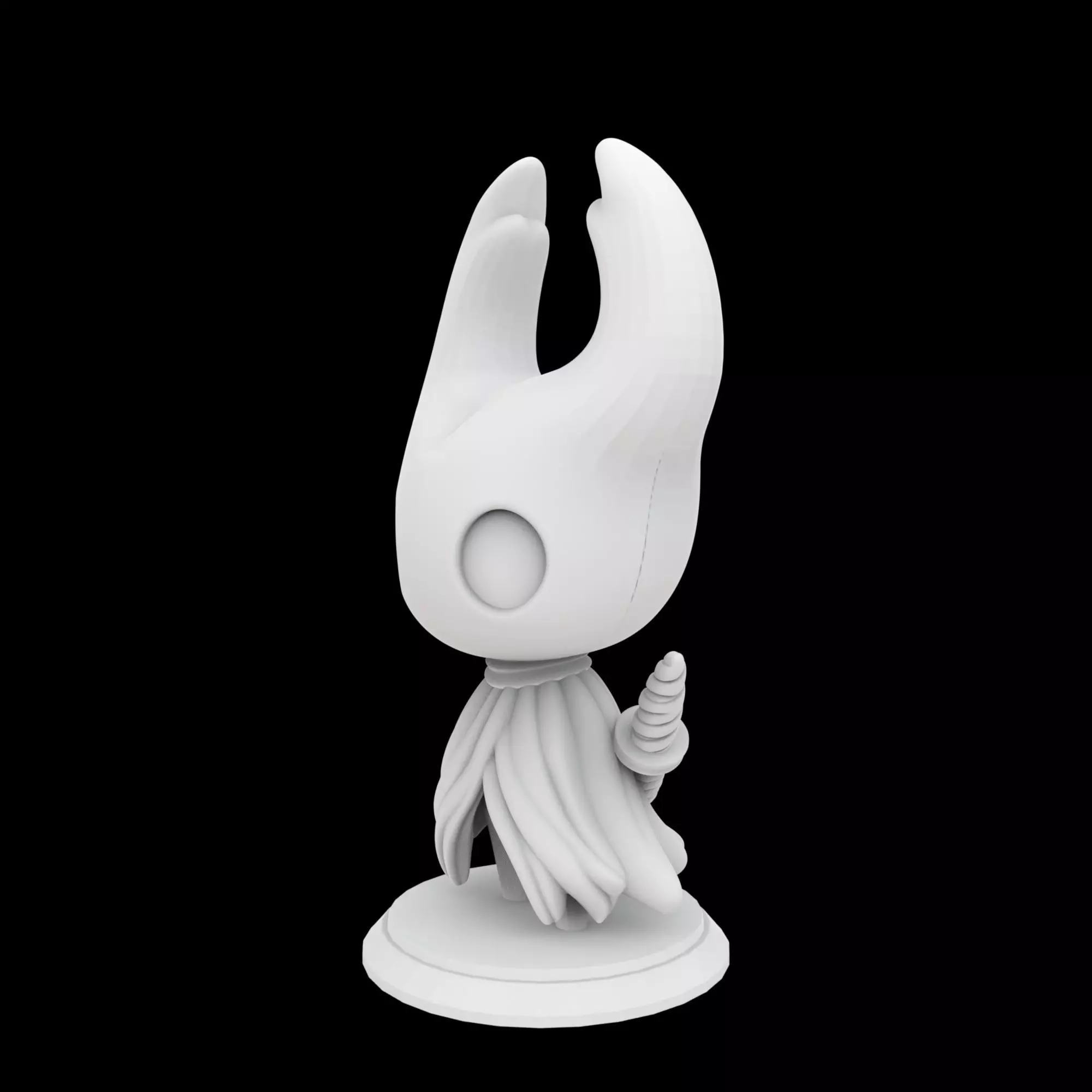Hollow Knight Figurine 3D Print Model 3D print model_1