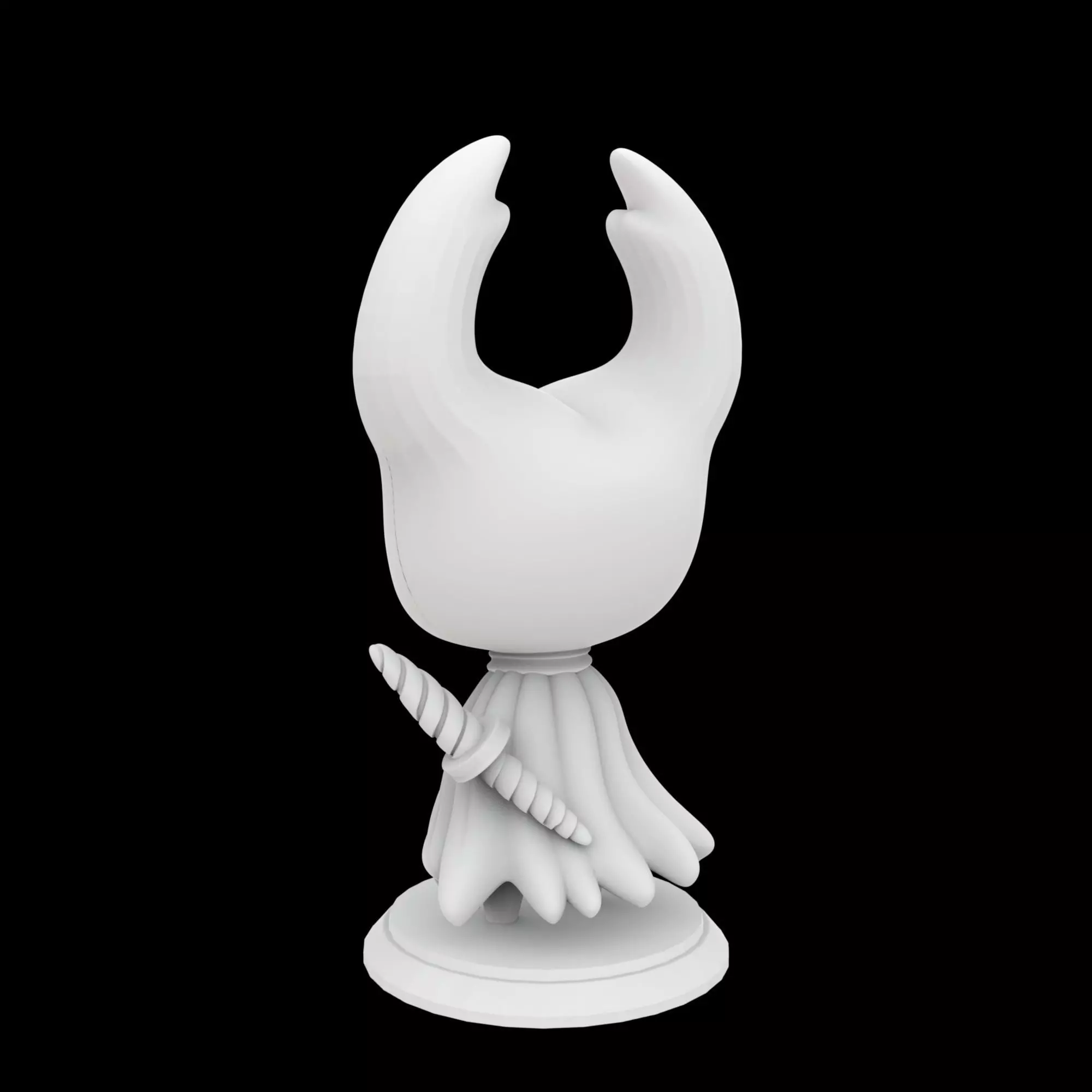 Hollow Knight Figurine 3D Print Model 3D print model_2
