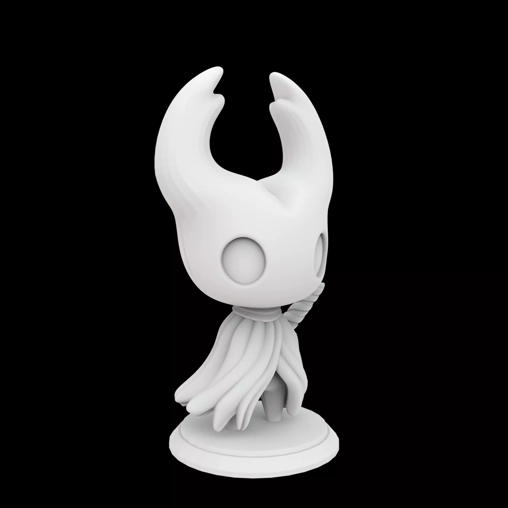 Hollow Knight Figurine 3D Print Model 3D print model_0