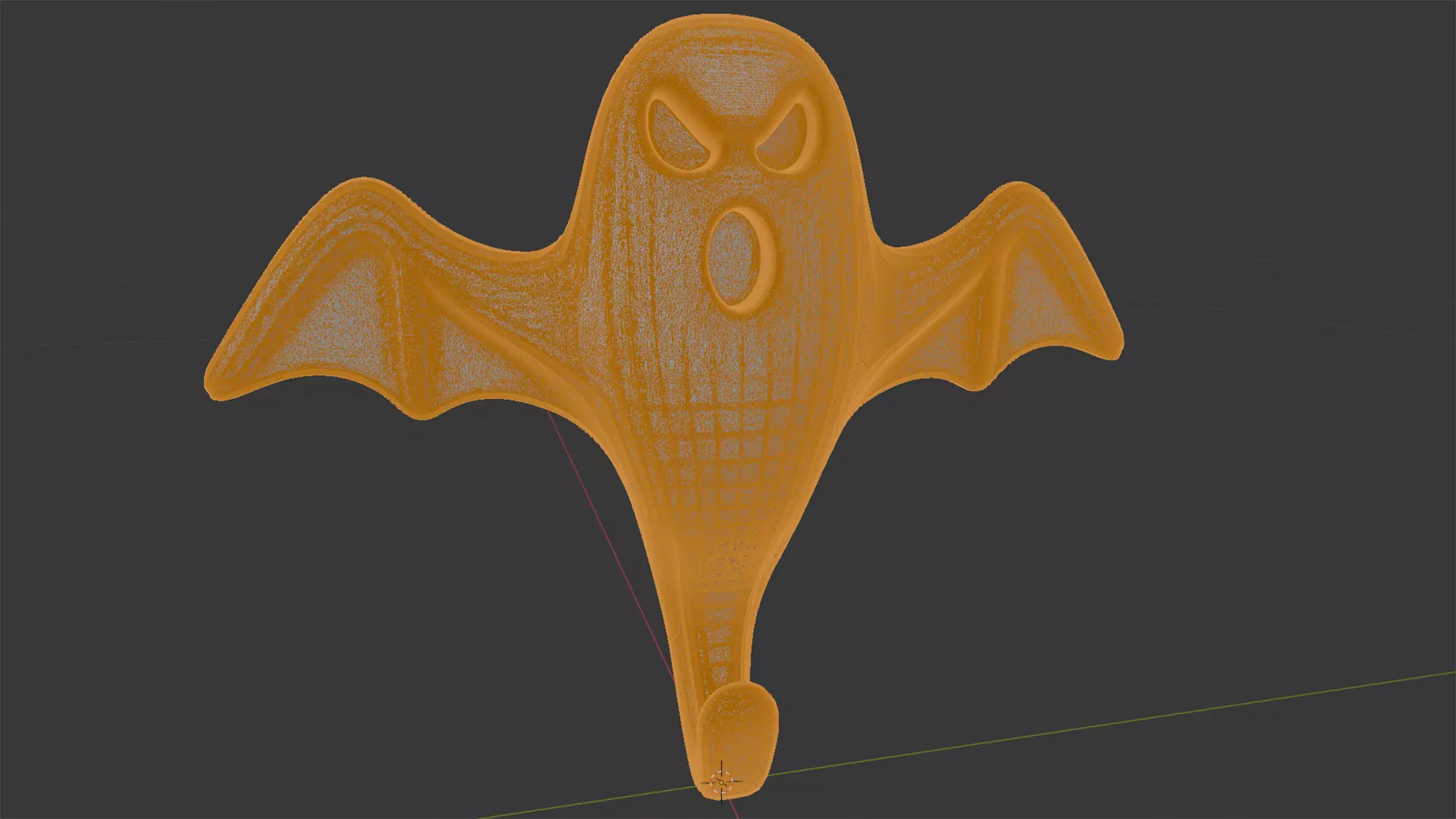 Spooky Ghost Wall Hook 3D Print Model 3D print model_5