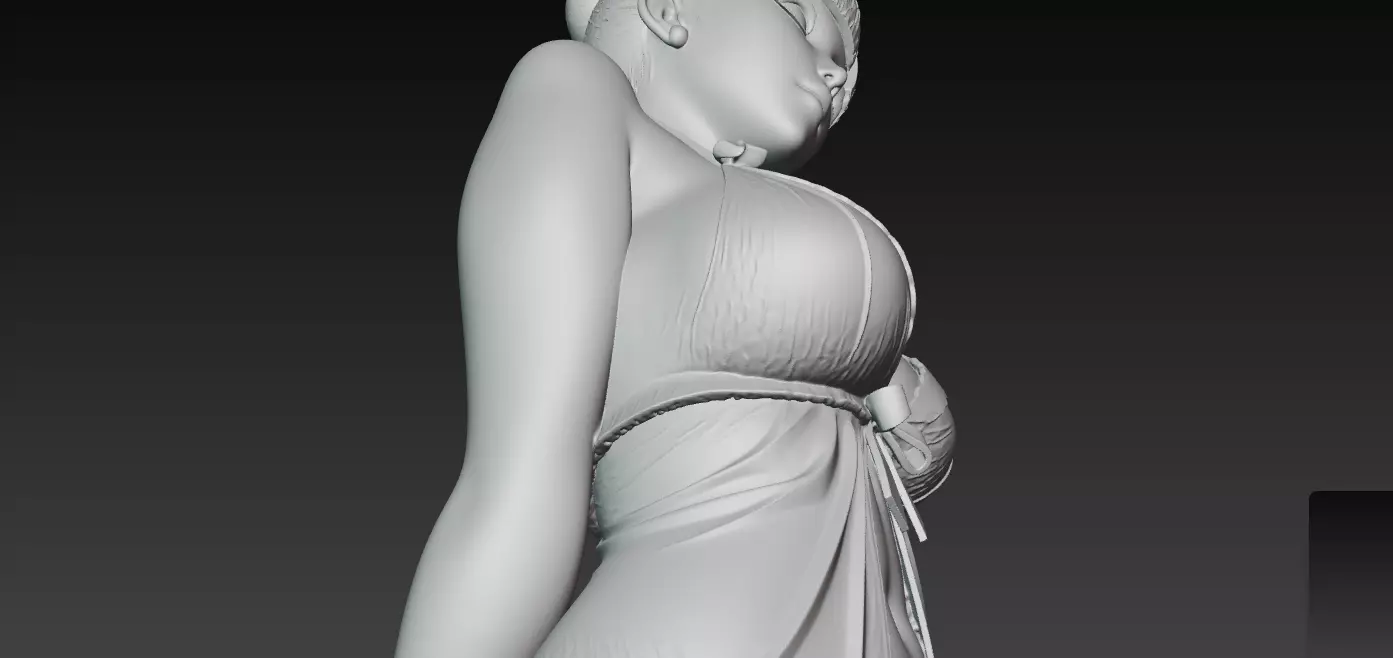 Babydoll Rosa Allure 3D print model_2