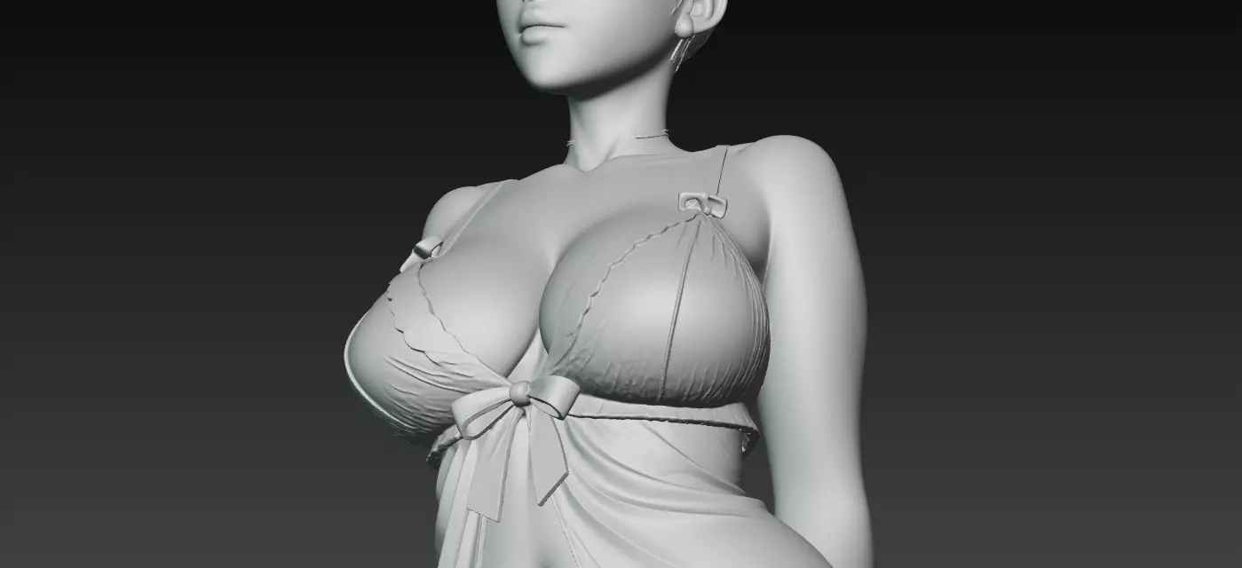 Babydoll Rosa Allure 3D print model_1