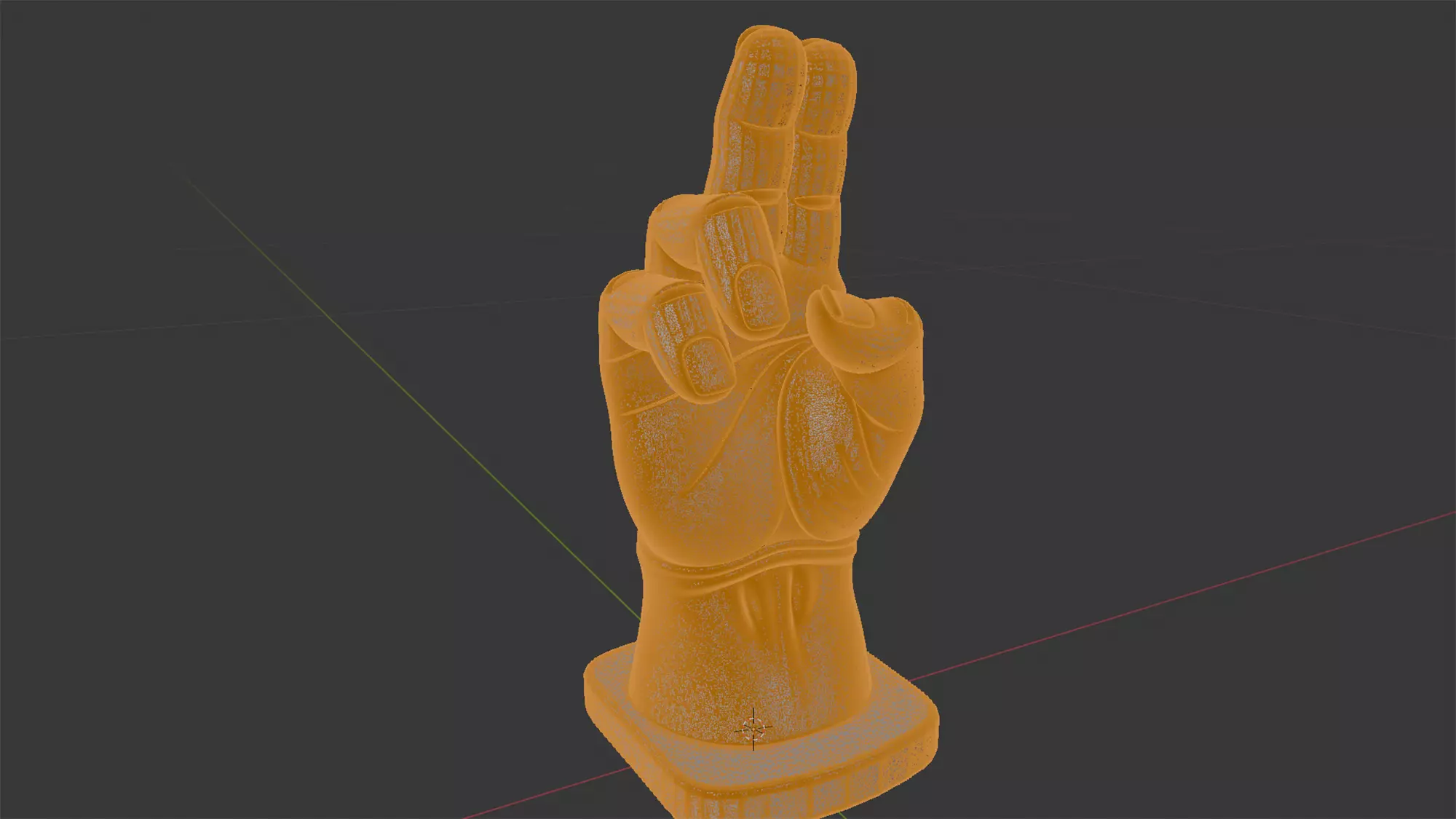 Thing Hand Figurine 3D Print Model 3D print model_5