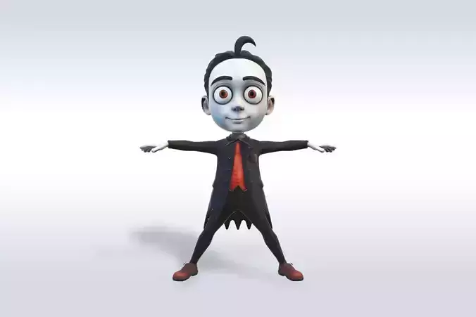 Cheerful Vampire Ghost