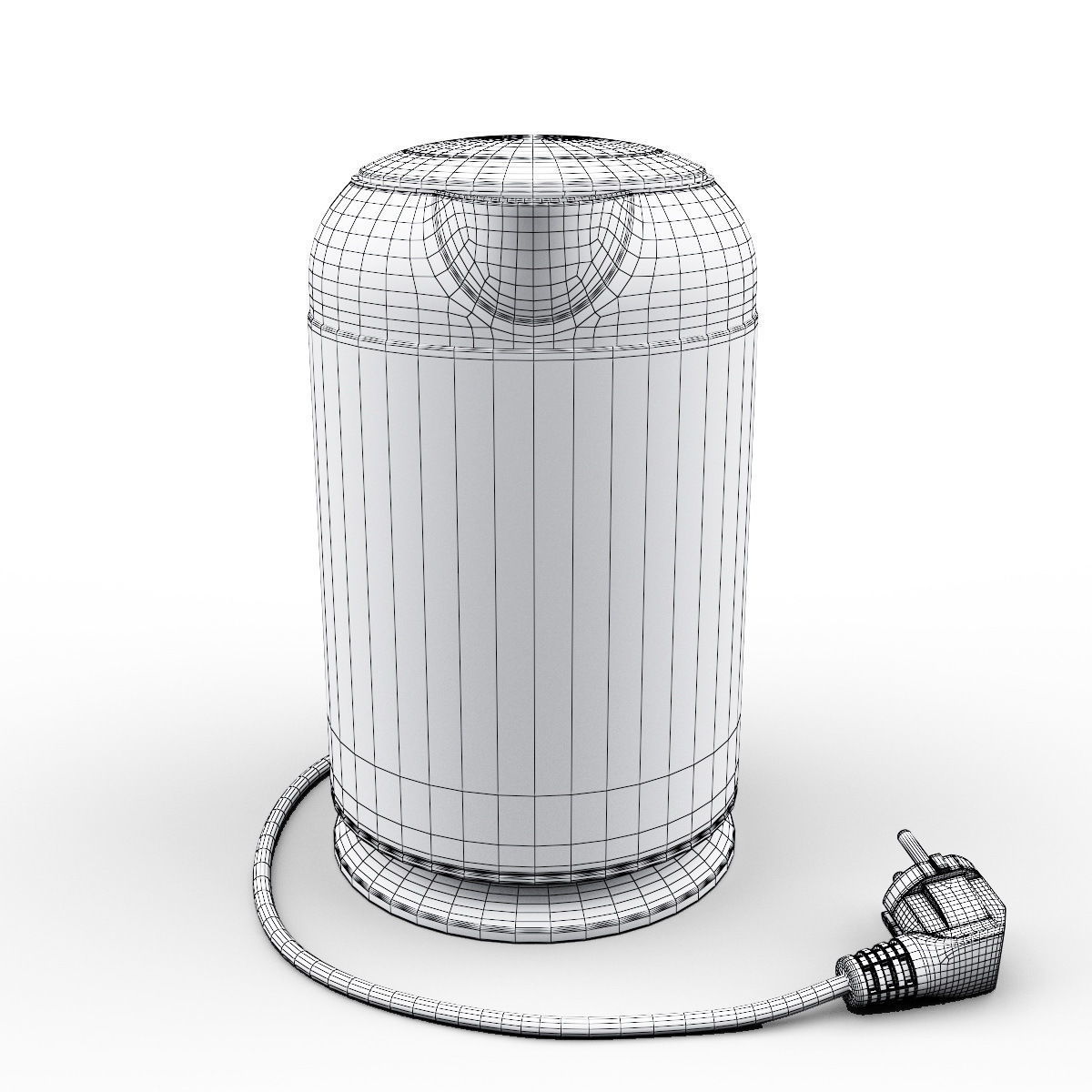 Electric Kettle Vitek 3D model_9