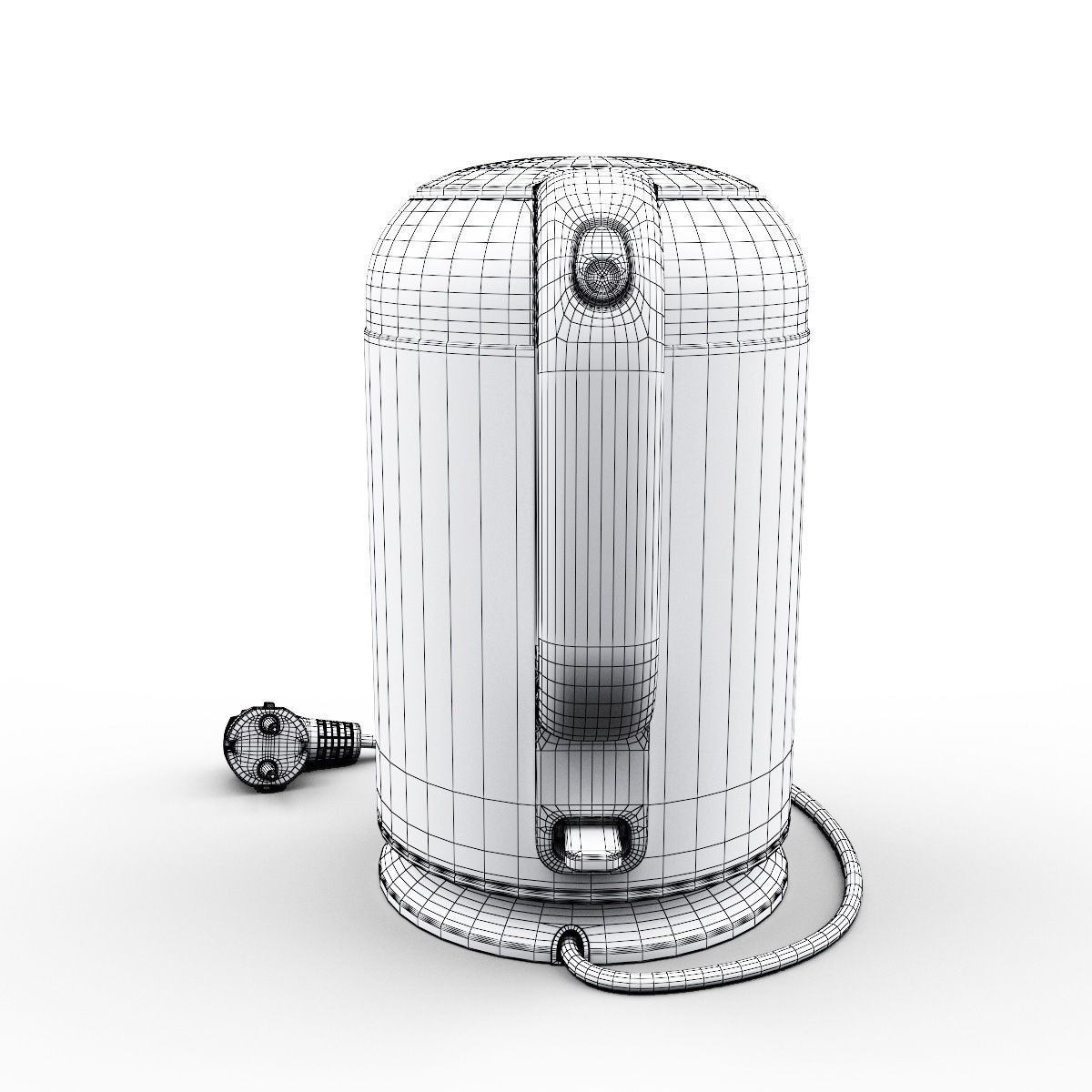 Electric Kettle Vitek 3D model_8
