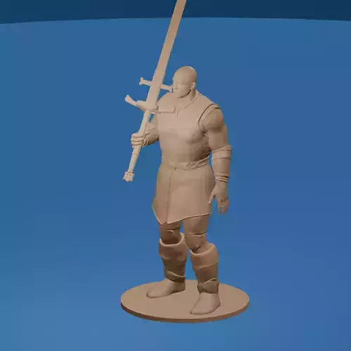 Warrior Based on Minsc