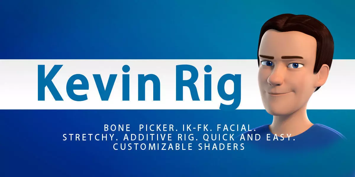 Kevin Rig 3D model_0