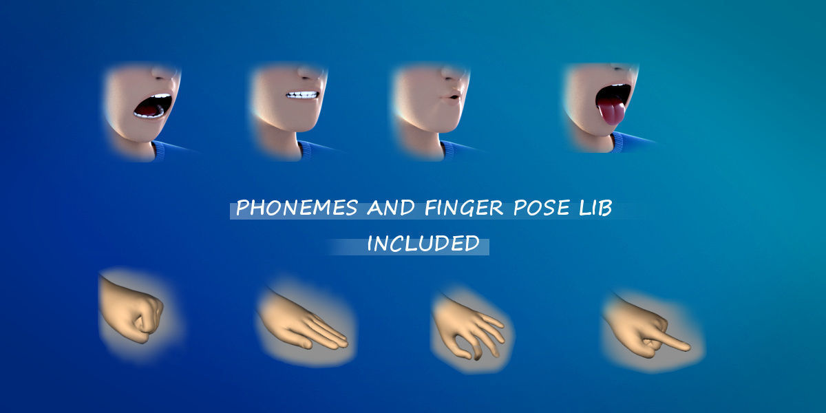 Kevin Rig 3D model_4