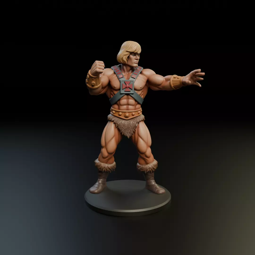 he man 3D print model_12