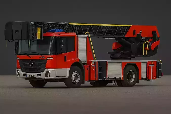 German Fire Ladder 