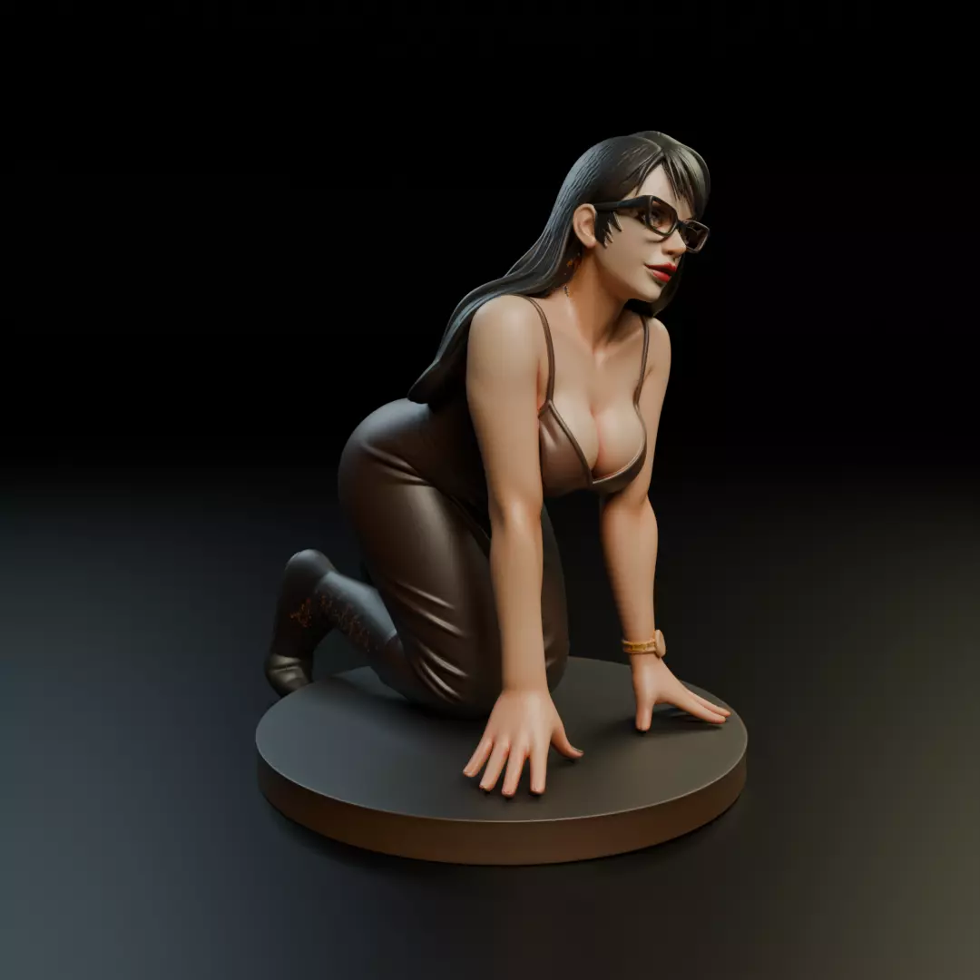 pin up 3D print model_12