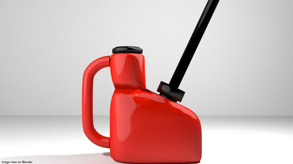 Gas Tank - Carrier Type 2 3D model_1