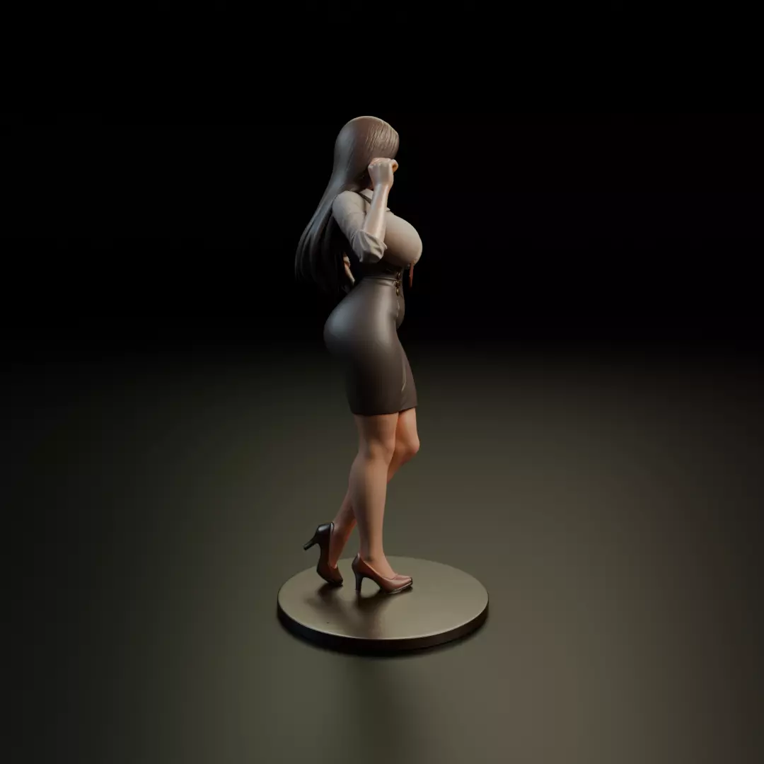 pin up teacher 3D print model_1
