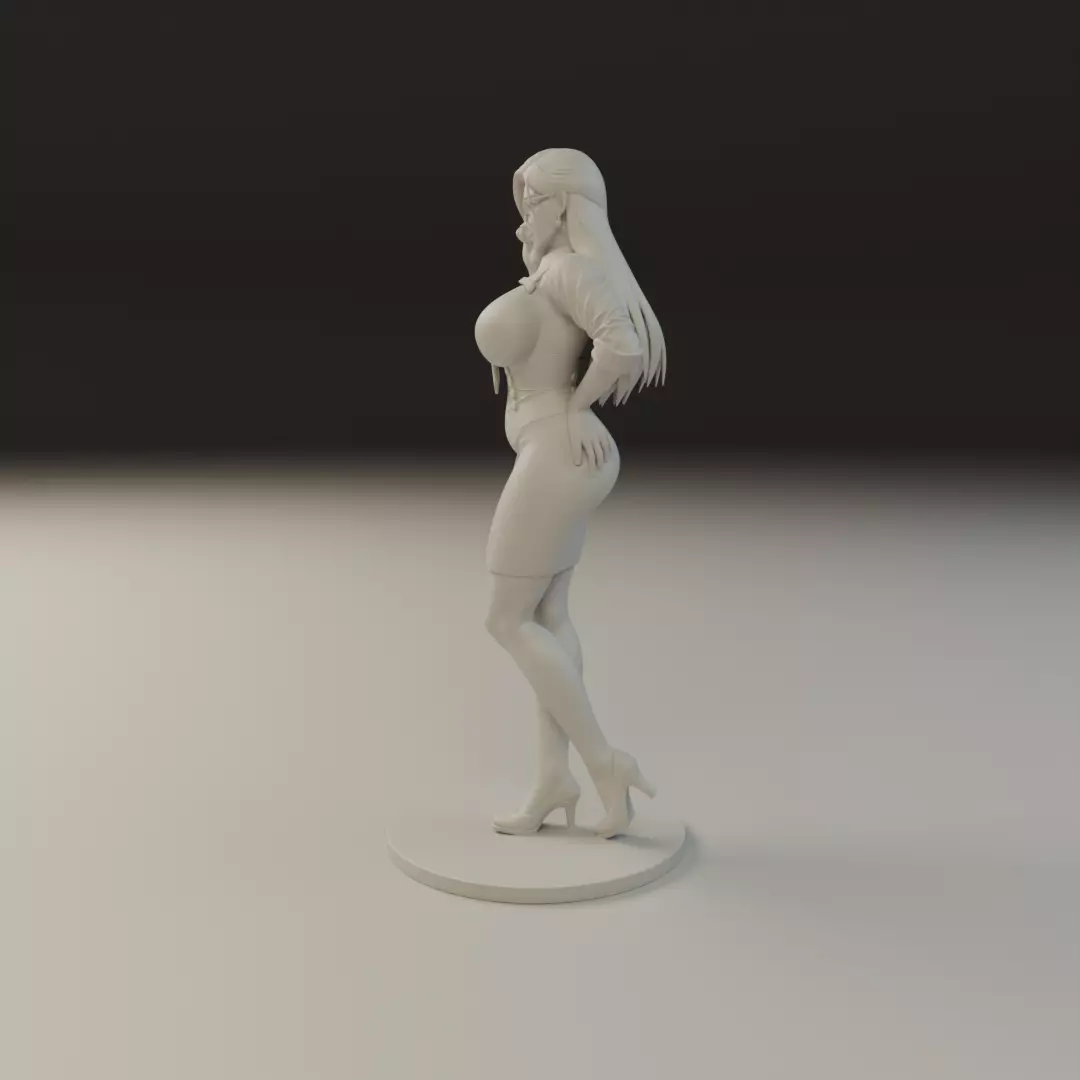 pin up teacher 3D print model_10