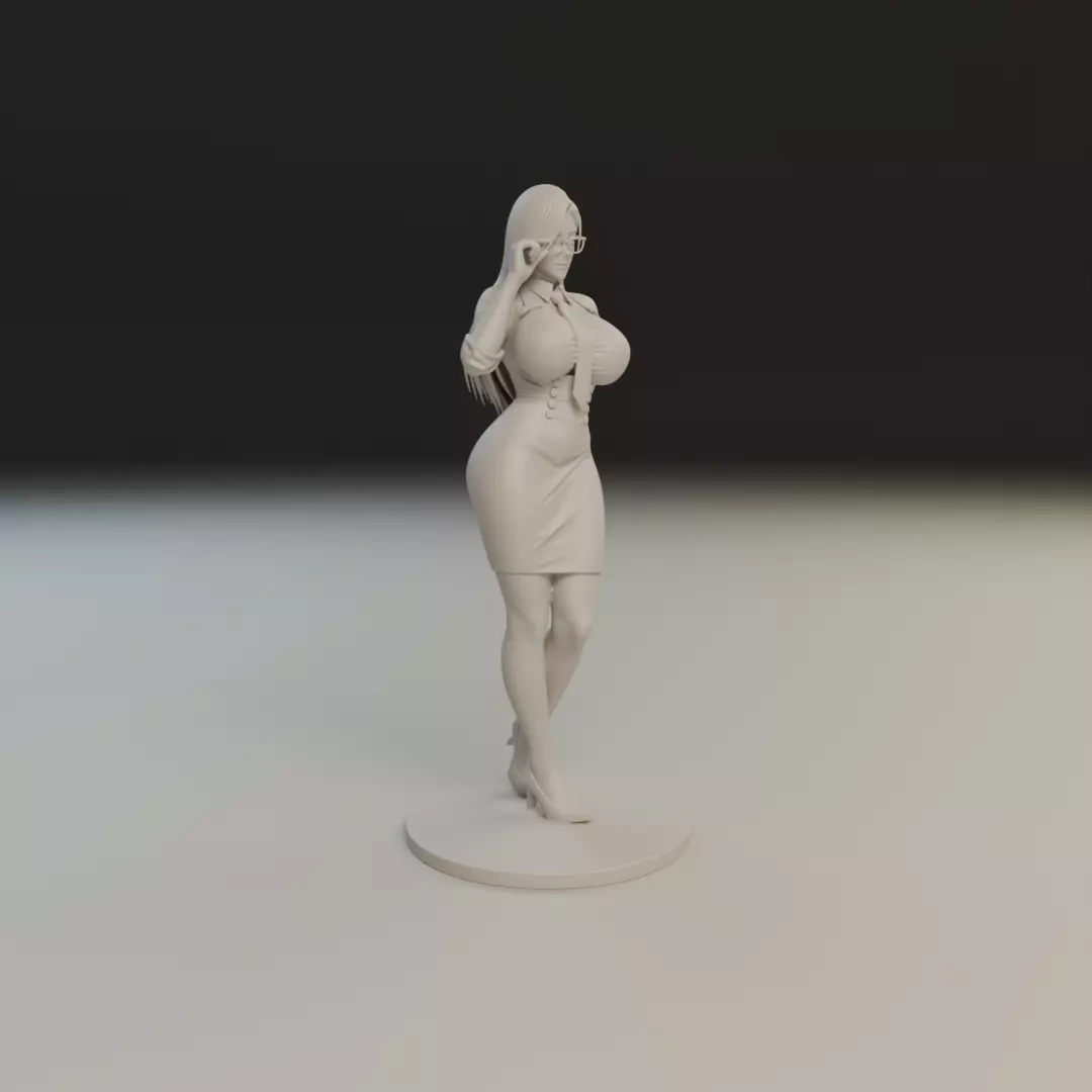 pin up teacher 3D print model_14