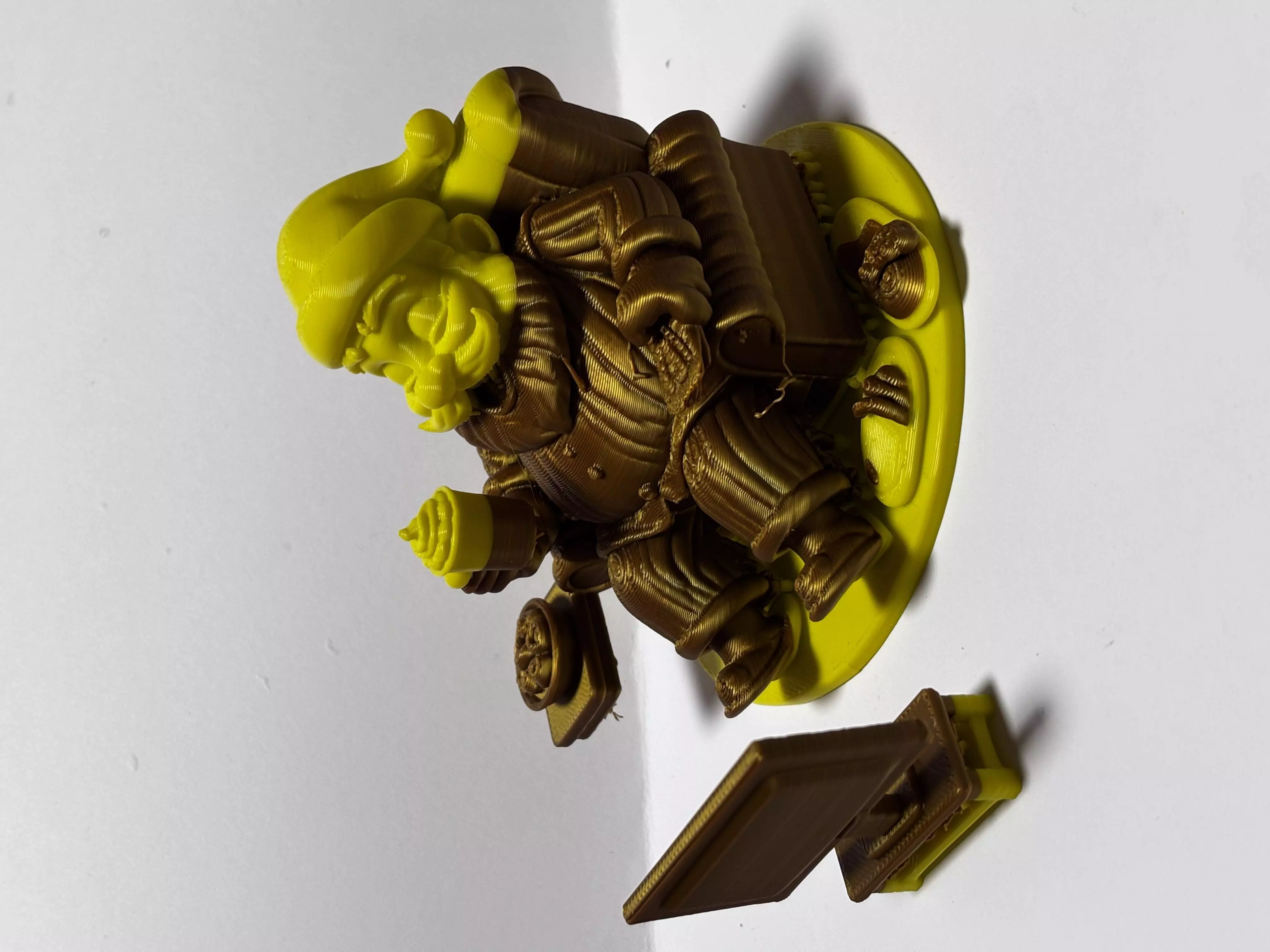 Christmas santa claus scene 3D print model_1