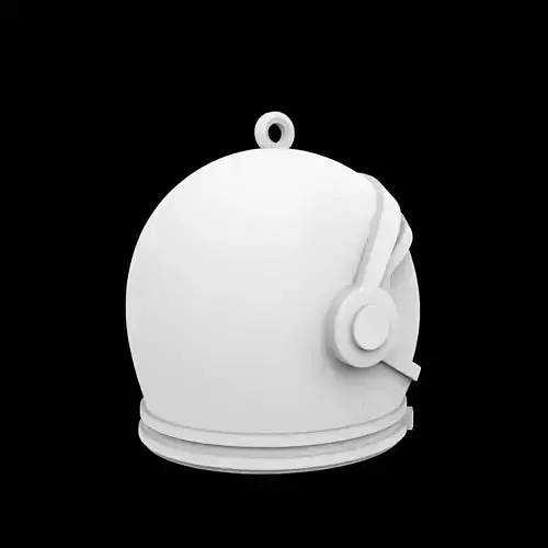 Astronaut Keychain 3D Print Model