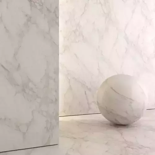 Marble Material and Porcelain Stoneware Tiles - Set 04