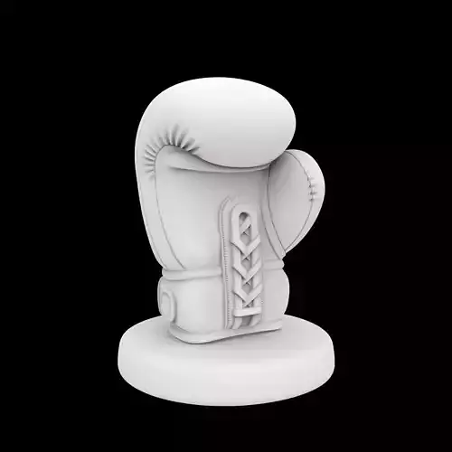 Boxing Glove Figurine 3D Print Model