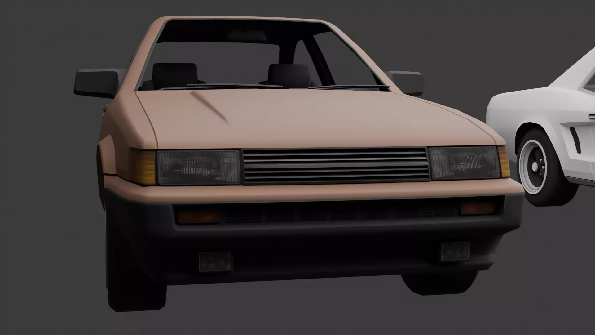 Car Pack Vehicle Collection Optimized GameReady Low-poly 3D model_10