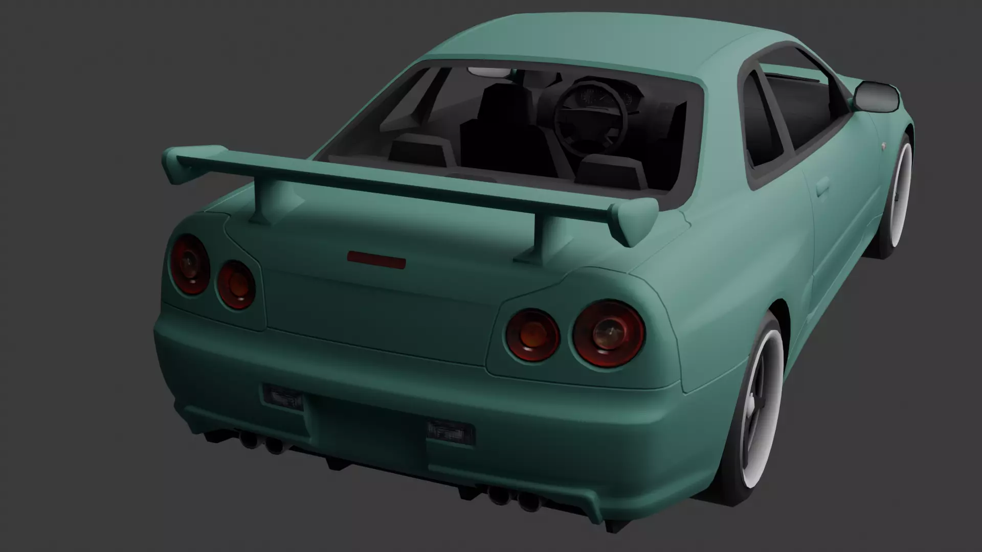 Car Pack Vehicle Collection Optimized GameReady Low-poly 3D model_13