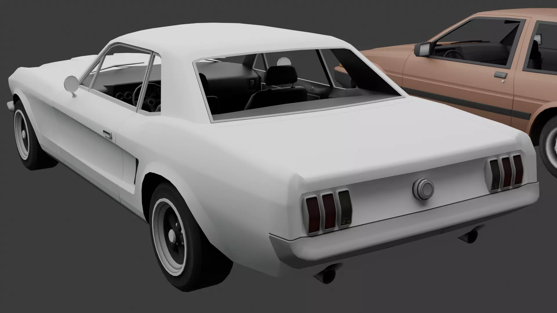 Car Pack Vehicle Collection Optimized GameReady Low-poly 3D model_15