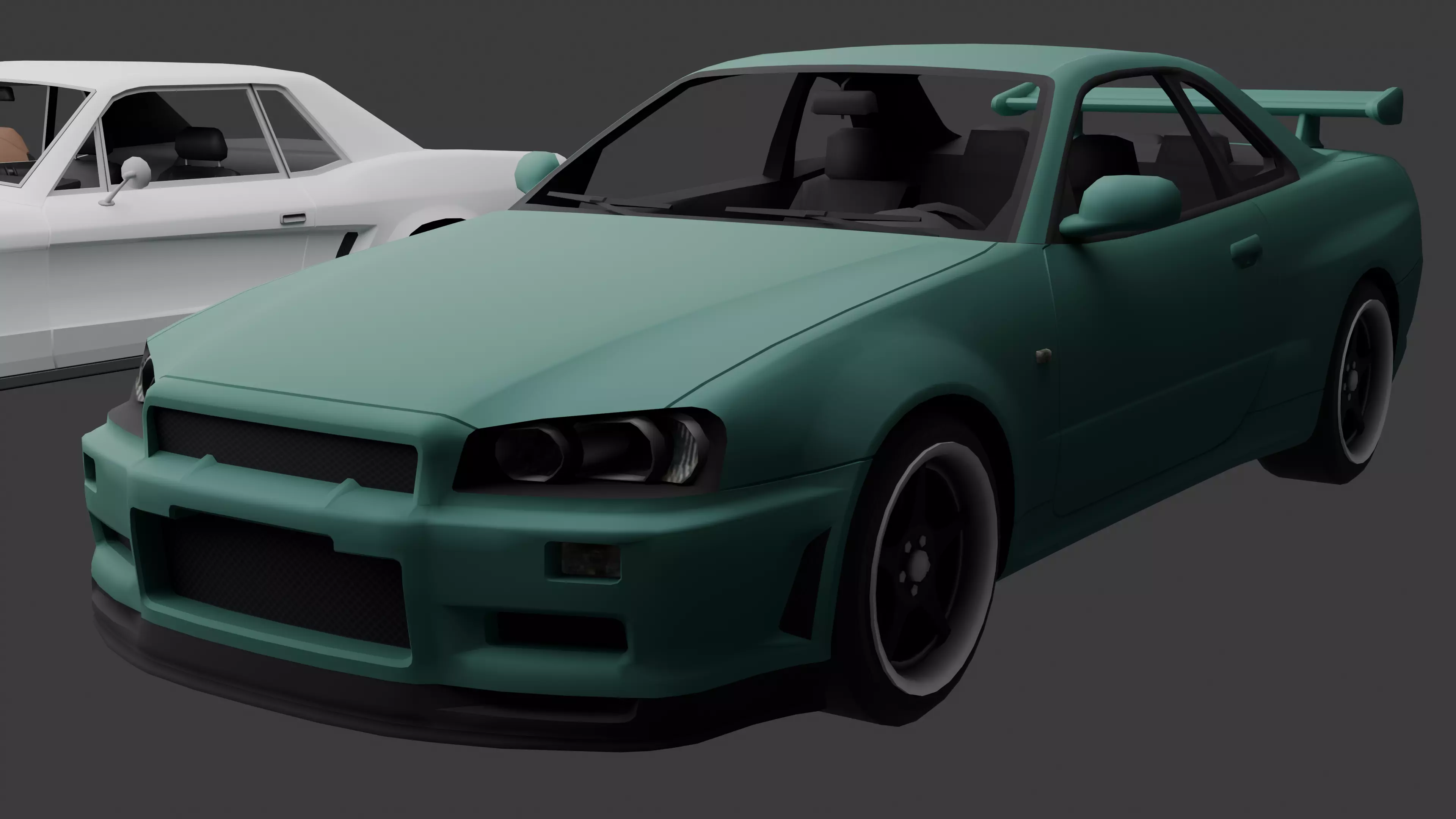 Car Pack Vehicle Collection Optimized GameReady Low-poly 3D model_14