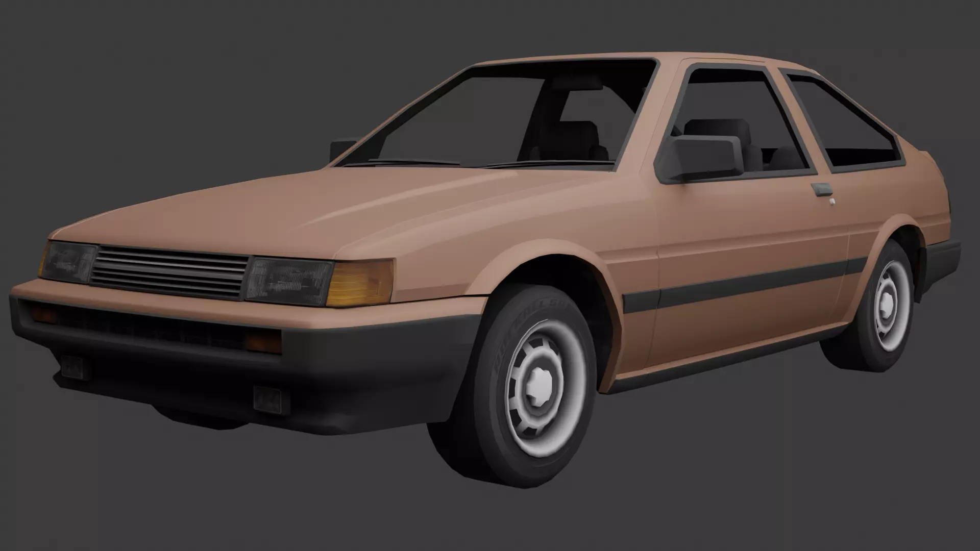 Car Pack Vehicle Collection Optimized GameReady Low-poly 3D model_9