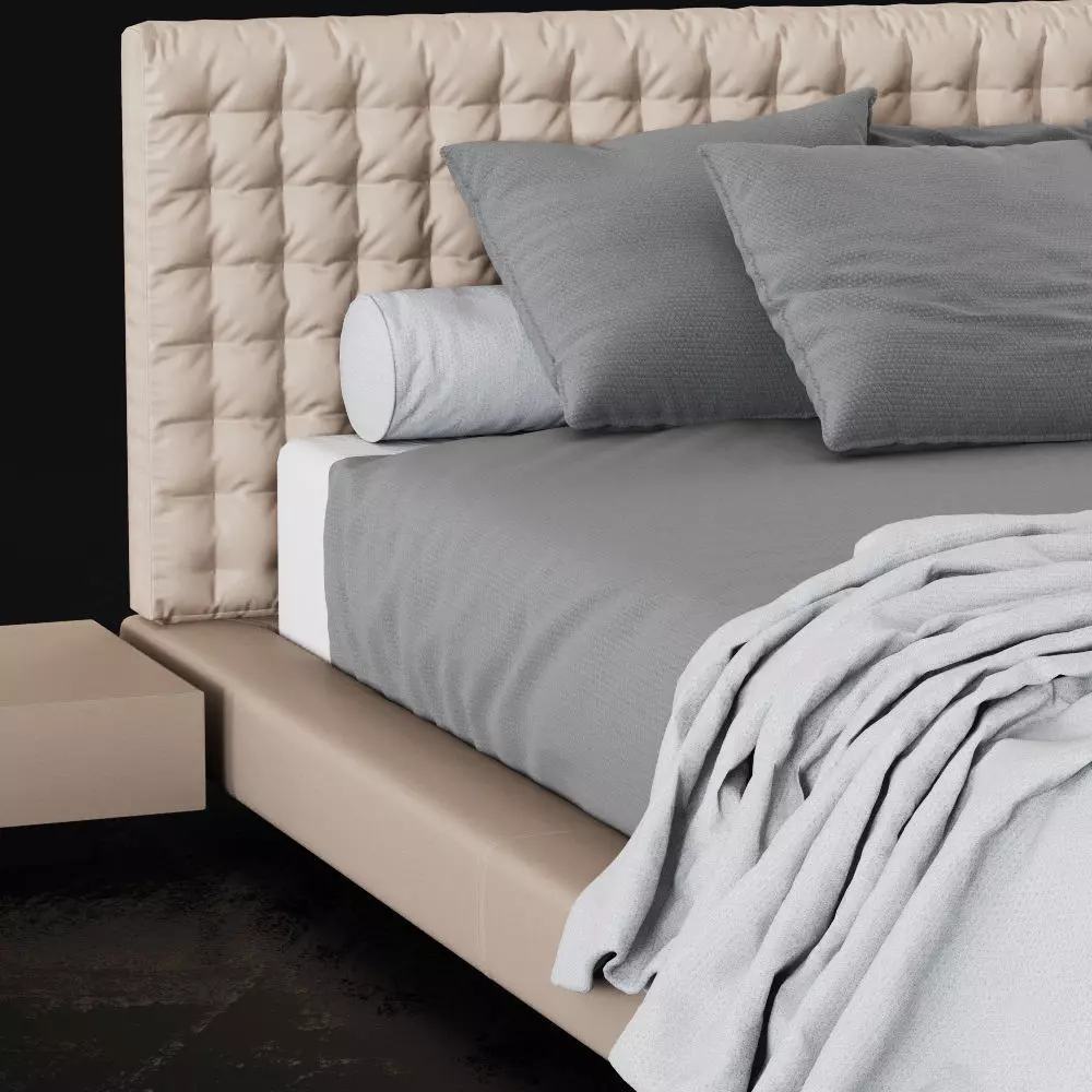 Bed Cinova Valencia 3D model_0