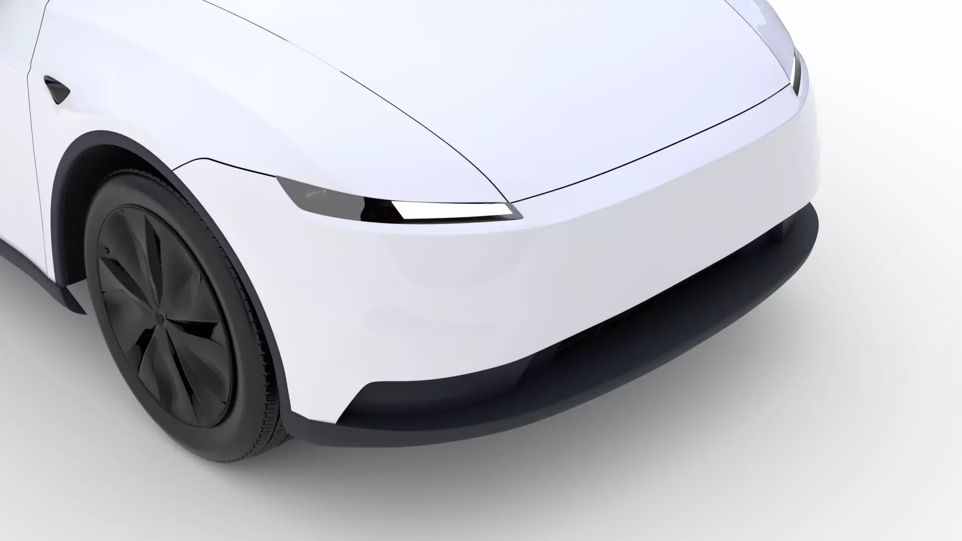 Tesla Model Y Standard 2025 3D model_8