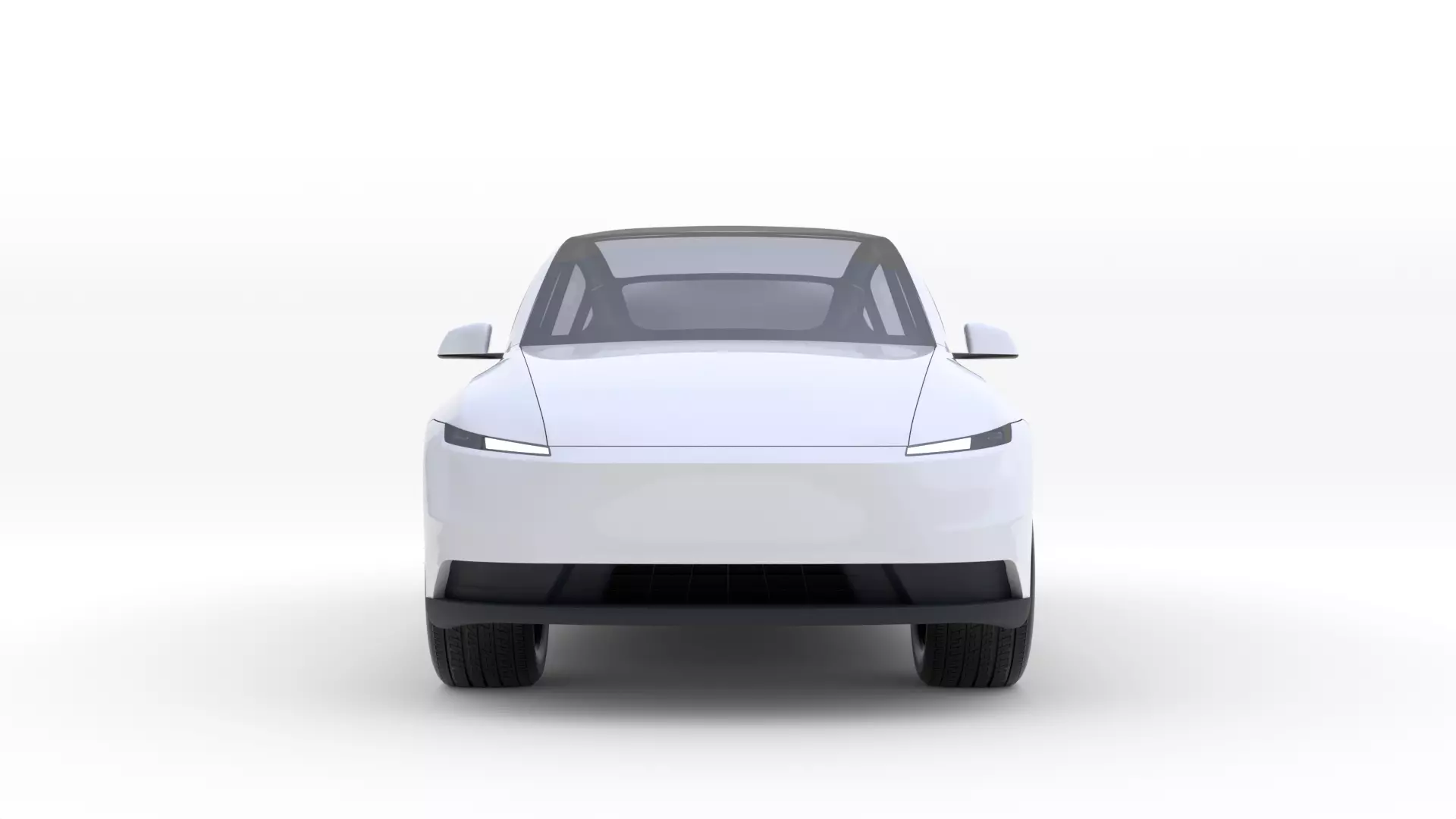 Tesla Model Y Standard 2025 3D model_4