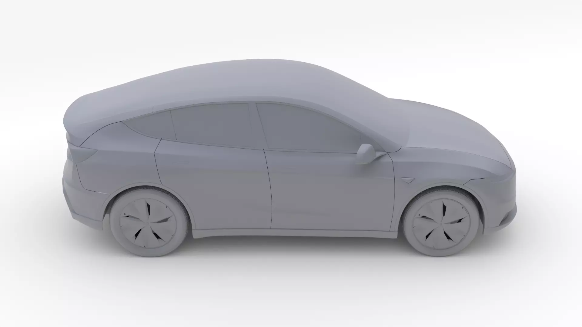 Tesla Model Y Standard 2025 3D model_16