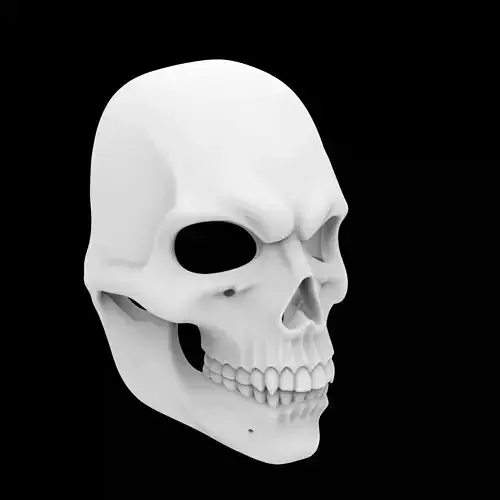 Skeleton Mask 3D Print Model