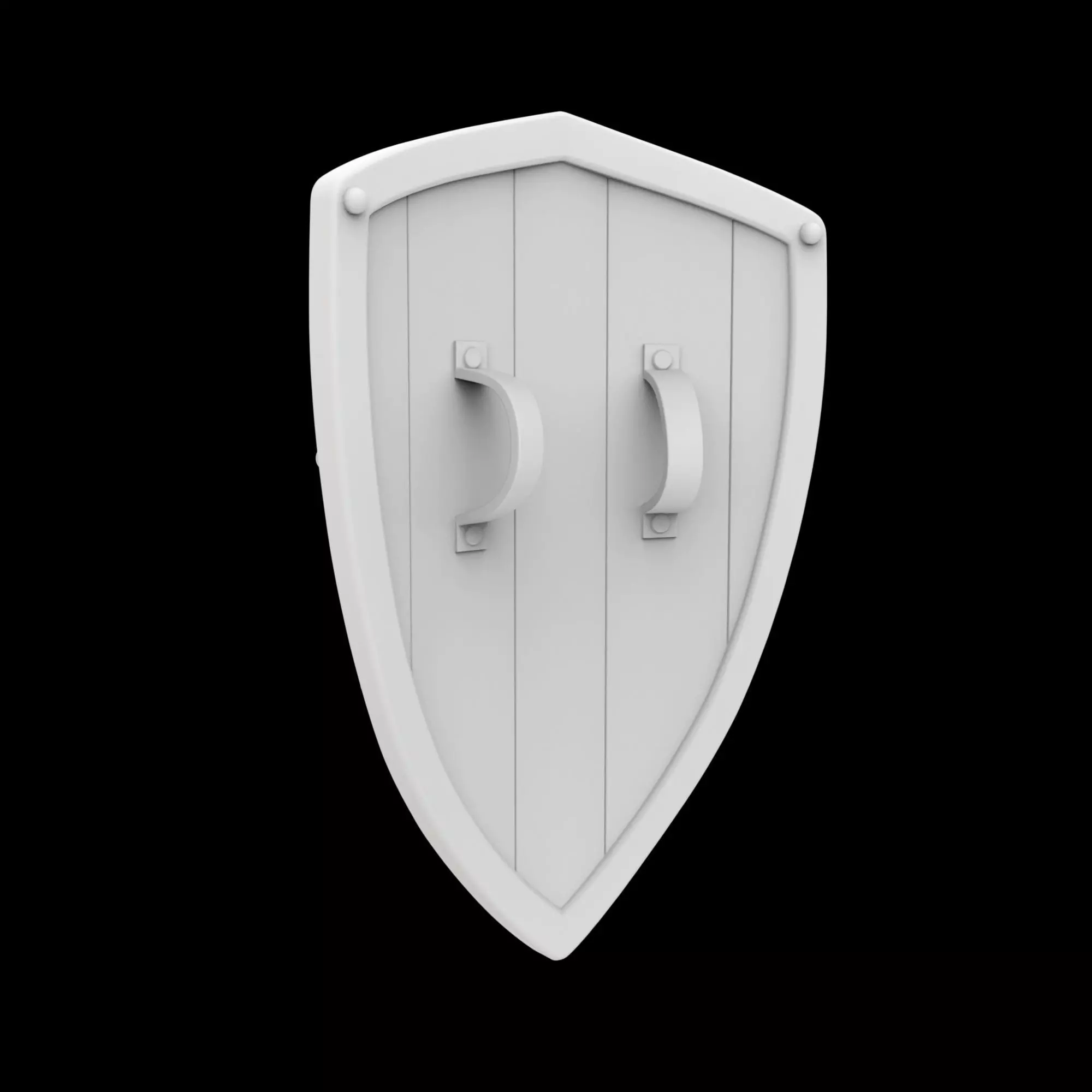 Skull Knight Shield 3D Print Model 3D print model_2