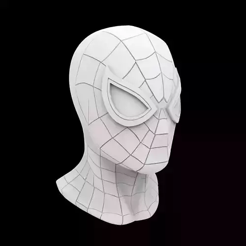 Spider Man Bust 3D Print Model