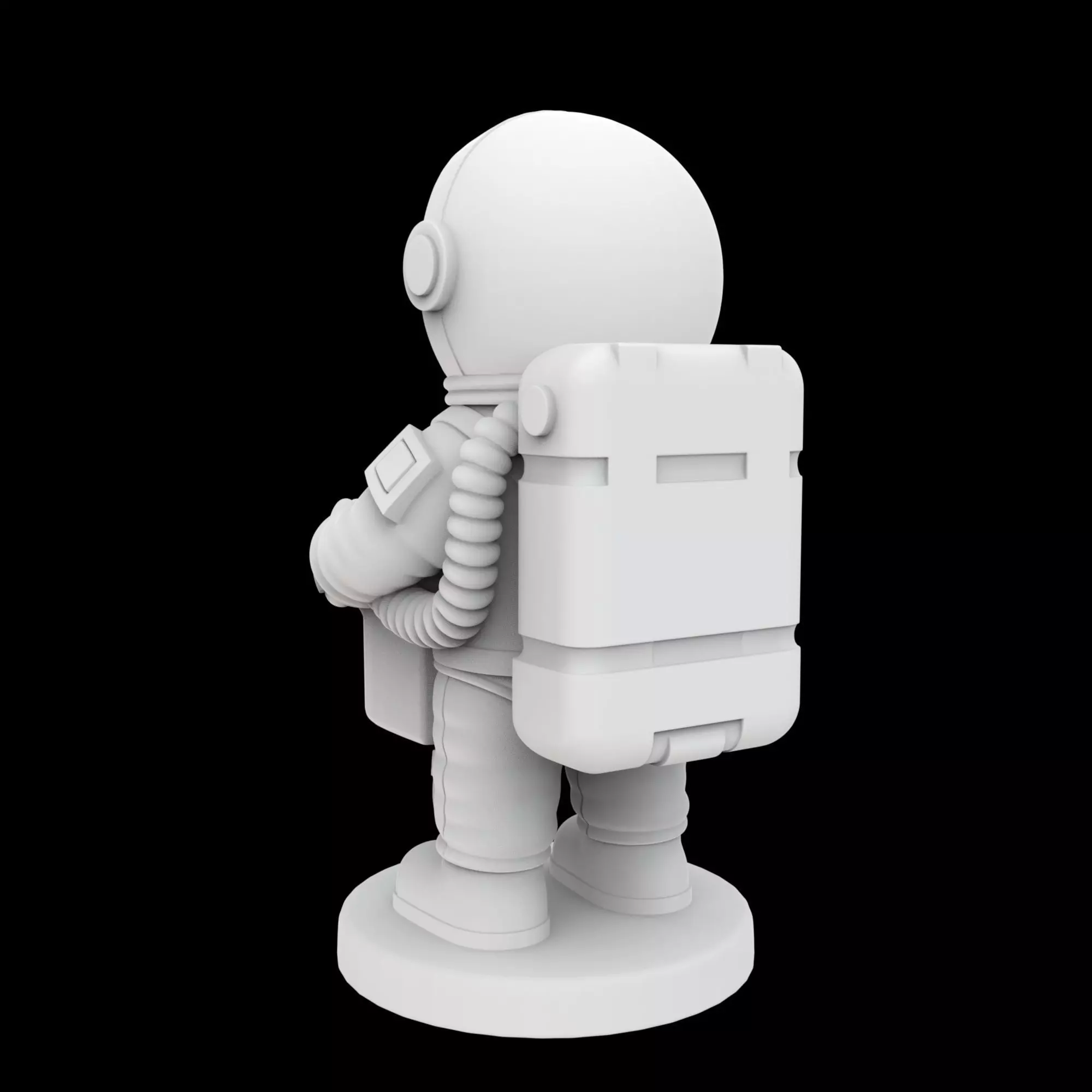Tabasco Holder Astronaut Theme 3D Print Model 3D print model_2